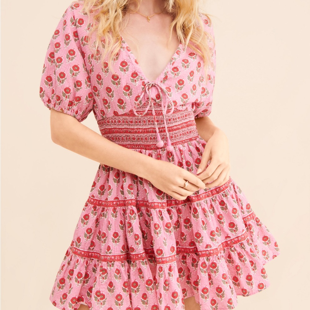 Saylor Greyson Floral Mini Dress